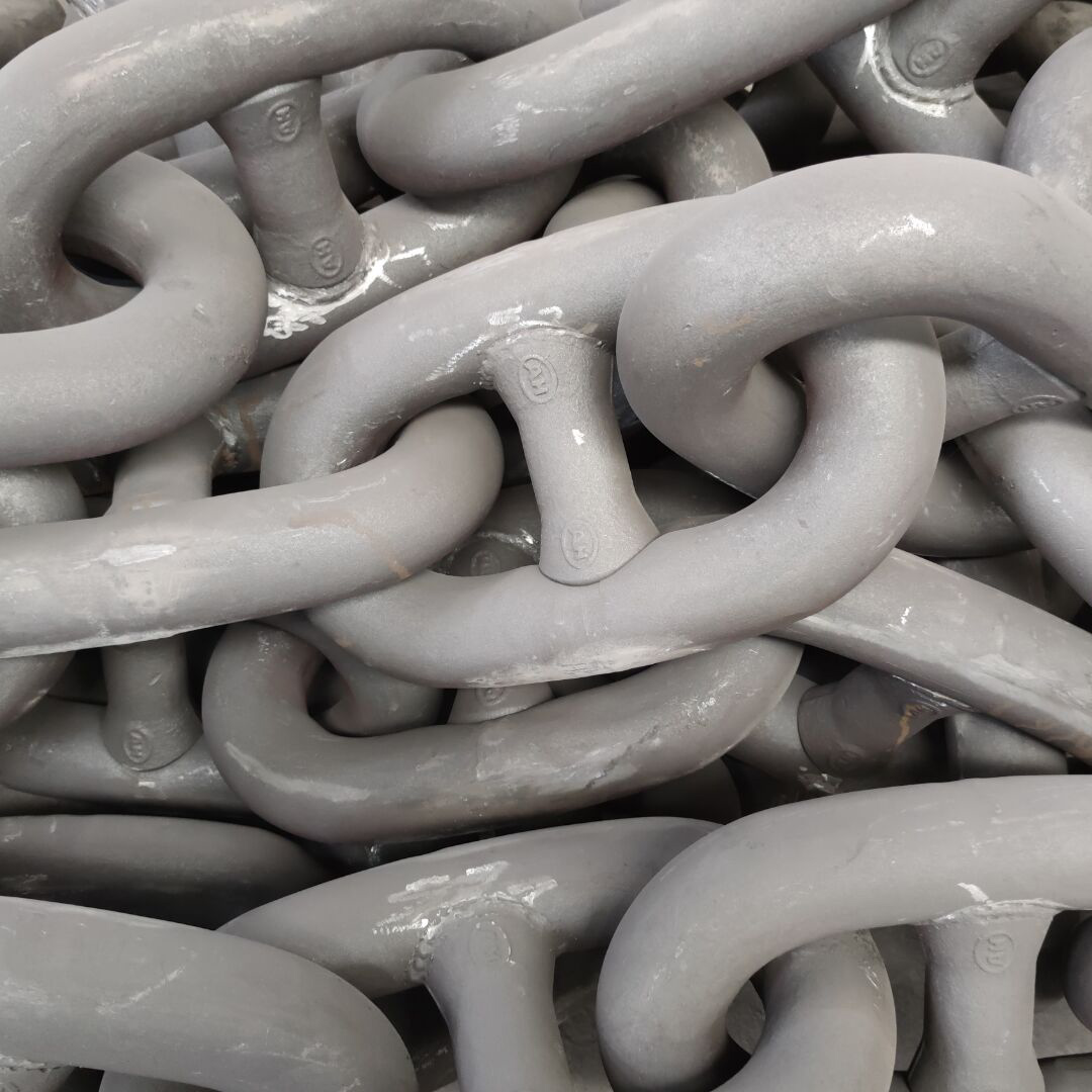 76mm Stud link anchor chain in stock